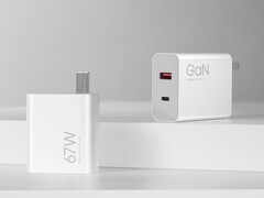 O Carregador de porta dupla Xiaomi Mi 67 W suporta o UFCS. (Fonte da imagem: Xiaomi)