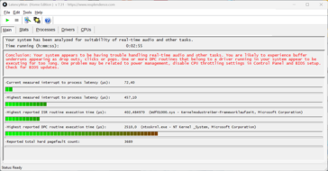 LatencyMon - Visão geral