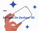 Uma maquete que a ASUS está usando para anunciar seu concorrente Zenfone 10. (Fonte da imagem: ASUS)