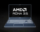 O RDNA 3.5 poderá estar em uso até 2029. Na foto: Uma renderização mostrando um laptop para jogos da AMD. (Fonte da imagem: AMD - editado)