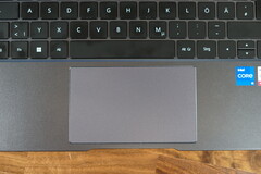 Análise do Huawei MateBook 14 - layout do teclado