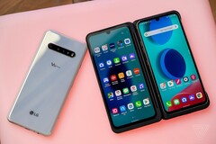 A LG V60. (Fonte: The Verge)