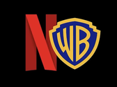 Uma fusão com a WB HBO Max tornaria a Netflix a principal plataforma de streaming. Logotipos da Netflix e da WB na foto. (Fonte da imagem: @actionecomics on X)