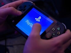 Maquete do suposto novo console portátil PS6 (Fonte da imagem: Sony PlayStation com edições)