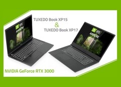 Os novos laptops Tuxedo Book XP15 e XP17 vêm com algumas opções caras e de alta qualidade. (Fonte de imagem: 9to5Linux) 