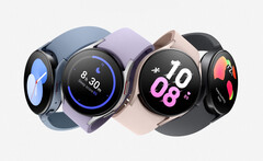 O Galaxy Watch5 é um dos quatro smartwatches elegíveis para uma melhor integração do SmartThings. (Fonte de imagem: Samsung)