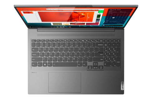 Lenovo Yoga Slim 7 Pro - Tempestade Cinza. (Fonte da imagem: Lenovo)