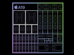 Representação artística da arquitetura do chip A19. (Fonte da imagem: Apple, editado)