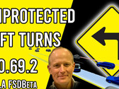 FSD Beta rolando para todos com 80+ pontos de segurança (imagem: Chuck Cook/YouTube)