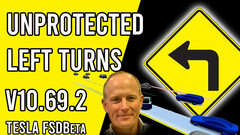 FSD Beta rolando para todos com 80+ pontos de segurança (imagem: Chuck Cook/YouTube)