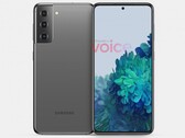A Galaxy S21 render. (Fonte: Voz)