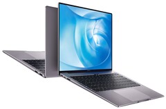 A Huawei já tem a série de laptops MateBook com processadores Intel Core e AMD Ryzen. (Fonte de imagem: Huawei)