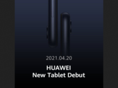 O último teaser de comprimidos da Huawei. (Fonte: Twitter)