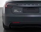 O novo emblema da variante do Tesla Model 3+. (Fonte da imagem: MIIT)