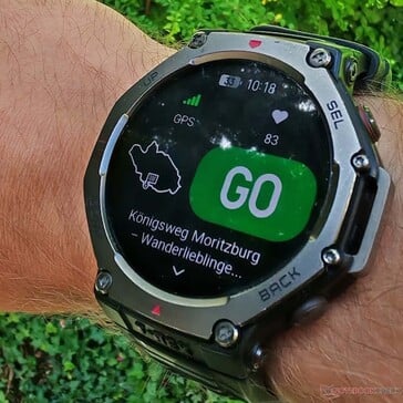 O Zepp Health aprimorou seus recursos de navegação.