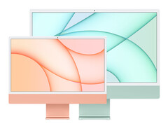 Apple pode estar lançando um iMac de silício Apple muito maior em 2025. (Imagem via Apple w/ edits)