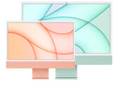 Apple pode estar lançando um iMac de silício Apple muito maior em 2025. (Imagem via Apple w/ edits)