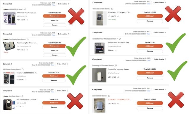 Os revendedores europeus e americanos podem lucrar com os mesmos produtos, mas pelo menos o senhor tem alguma proteção ao comprador (Fonte da imagem: Notebookcheck)