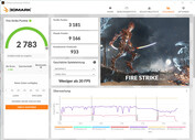 Fire Strike (Operação principal, modo sussurro)