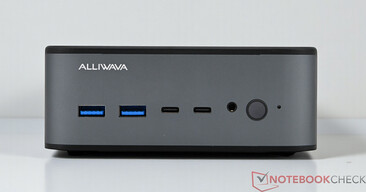 Alliwava GH8 - Conexões no painel frontal