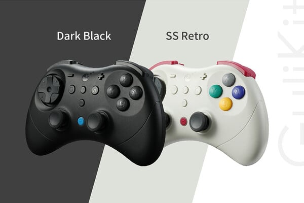 As cores do GuliKit Elves 2 Pro combinam com as dos controles do Sega Saturn. (Fonte da imagem: GuliKit)