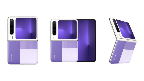 Huawei Pura X Stylish Purple.