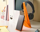 O novo suporte laranja para fone de ouvido/tablet Möjlighet da IKEA
