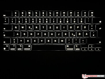 Iluminação do teclado