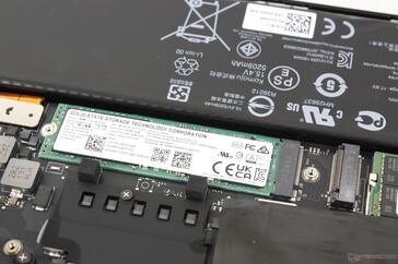 São suportados até dois drives M.2 2280 PCIe4 x4