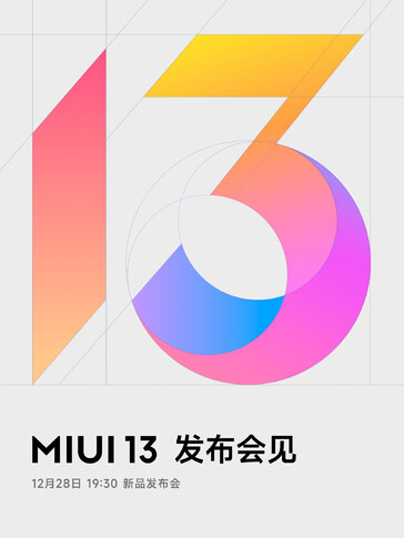 Data de lançamento do MIUI 13. (Fonte da imagem: Xiaomi)