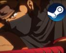 Ninja Gaiden: Ragebound leva a série de volta às suas raízes originais em 2D. Na foto, uma captura de tela do trailer oficial do jogo com o logotipo da Steam na parte superior. (Fonte da imagem: Steam - Editado)