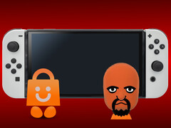 O Nintendo Switch na foto com a bolsa do 3DS eShop e o Mii Matt na frente (Fonte da imagem: Creative Commons/Nintendo)