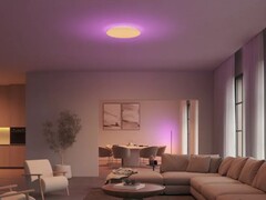 A luminária de teto Philips Hue Datura tem duas fontes de luz. (Fonte da imagem: Philips Hue)