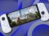O dispositivo portátil PlayStation "Q Lite" oferecerá jogo remoto PS5 e supostamente parecerá um controlador DualSense. (Imagem: Backbone One PlayStation - editado)
