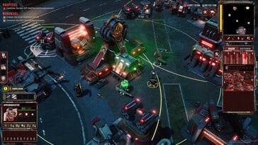 Na imagem: uma captura de tela de uma partida de Tempest Rising.