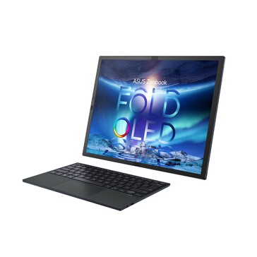 ZenBook Fold 7 OLED modo tela cheia (imagem via Asus)