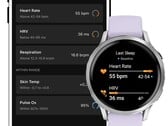 O Health Status usa uma faixa de medição obtida anteriormente para uma classificação rápida. (Imagem simbólica, fonte da imagem: Garmin)