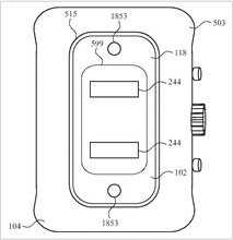 Apple Relógio com câmera. (Fonte de imagem: USPTO)