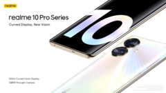A série 10 Pro é lançada globalmente. (Fonte: Realme)
