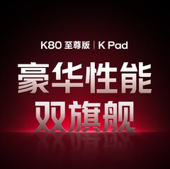 O Redmi K Pad e o Redmi K80 Extreme Edition estão 