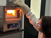 Cozimento de materiais de eletrodo de bateria de sódio (imagem: Bedrock Materials)