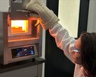 Cozimento de materiais de eletrodo de bateria de sódio (imagem: Bedrock Materials)
