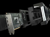 GeForce O RX 6900XT refrigerado a líquido custa atualmente mais do que o RX 3090 na Índia, apesar de apresentar pior desempenho (Fonte de imagem: AMD)