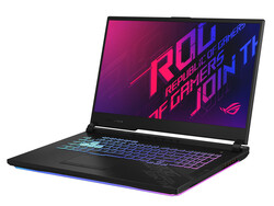 The Asus ROG Strix G17 G712LWS (90NR03C1-M01030), provided by Asus Germany.