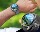 O LZAKMR A2 smartwatch tem uma câmera ao seu lado. (Fonte da imagem: LZAKMR)