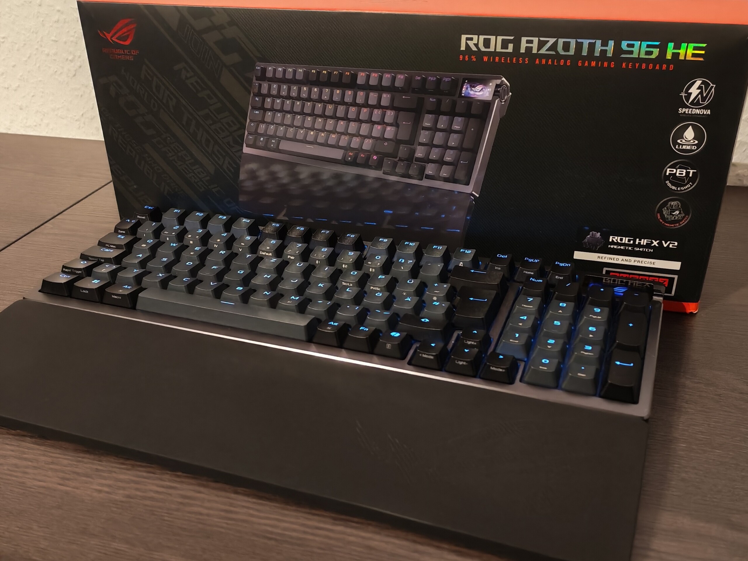 Teste do Asus ROG Azoth 96 HE