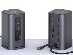 O Baseus Spacemate é um dock USB-C com onze portas. (Fonte da imagem: Baseus)