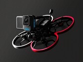 O GoPro Hero 10 Black Bones é leve o suficiente para ser transportado por um zangão FPV. (Fonte de imagem: GoPro)