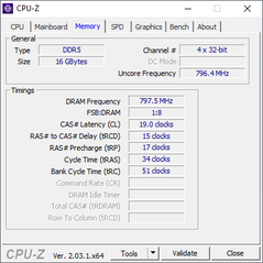 Memória CPU-Z