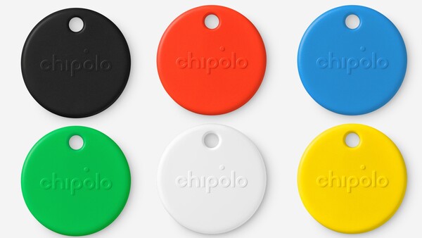 O Chipolo Pop está disponível em uma variedade de seis cores. (Fonte da imagem: Chipolo)